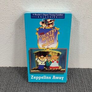The Country Mouse And The City Mouse Adventures Zeppelins Away VHS 1997 New